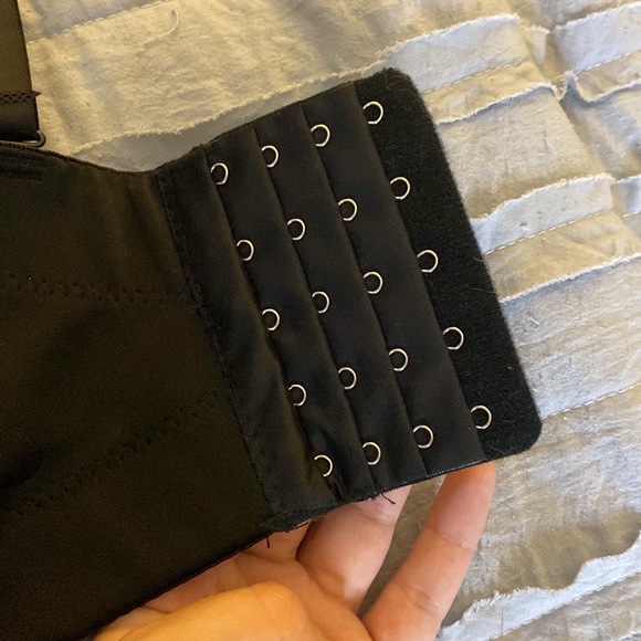 Strap or strapless gold sequined and beaded corset size small - Picture 6 of 10